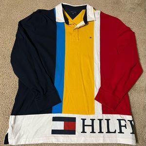 Tommy Hilfiger Multicolor Long Sleeve Polo Shirt